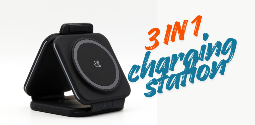 Looking for a quick and easy way to charge your devices? Check out the latest 3 in 1 charging station