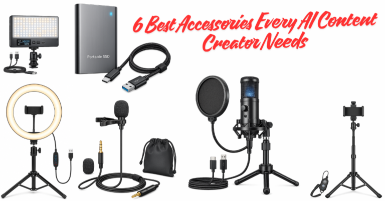 Best Accessories Every AI Content Creator Needs In 2026